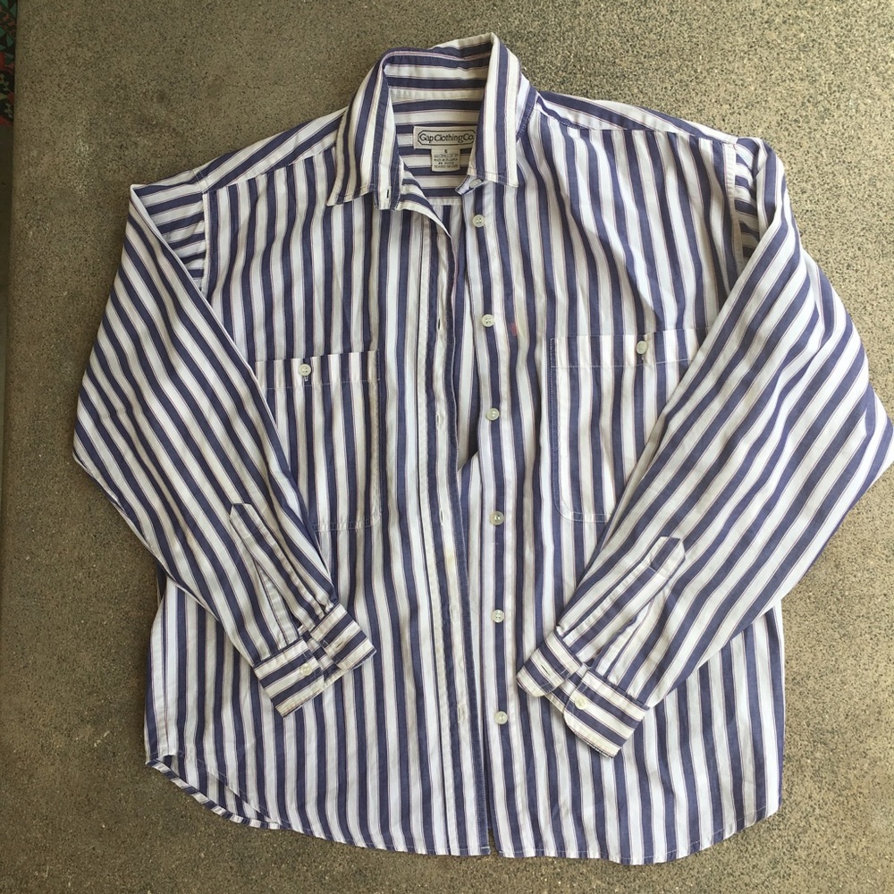 Vintage gap button up